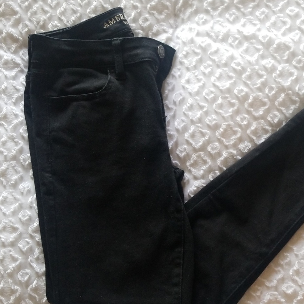 American Eagle Black Jegging Jeans